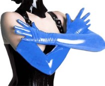 Metallic Blue Gloves TXX625-4