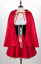 S-6XL Plus Size Red Riding Hood Woman Costume TCLP8227