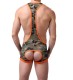 Men Camouflage Cutout Sport Bodywear TFR15007