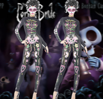 Adult Skeleton Halloween Costume TDD80845-2