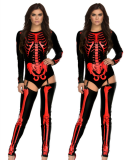 Bad To The Bone Halloween Skeleton Costume (TDD80840-1)