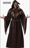 Halloween Uniforms Male Role Playing Gothic Wizard Costume 8689