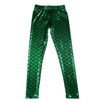 Deep Green Lady Fashion Leggings (T79391-8)
