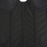 PVC Lady Bodysuit Teddy Lingerie TW1362