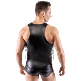 2PCS Sexy Lace Up Men Top and Shorts TCJ818