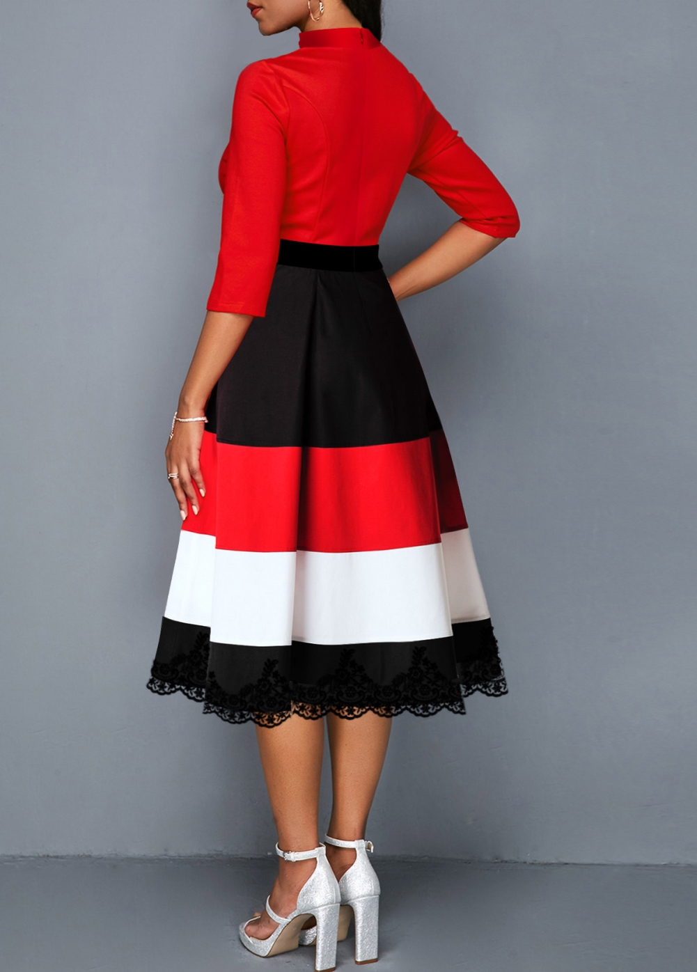 mother of the bride skater dresses