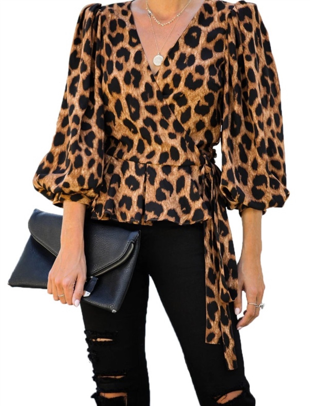 cheap leopard print tops