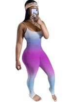 Sexy Jumpsuit mit sexy Farbverlaufsgurten