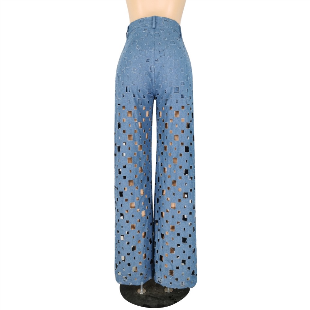 high waist blue jeans pull and bear