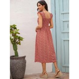 Summer Casual Floral Long Dress