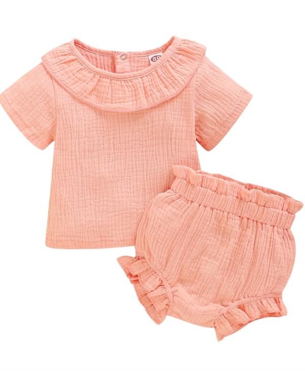 Baby Girl Summer Two Piece Short Set