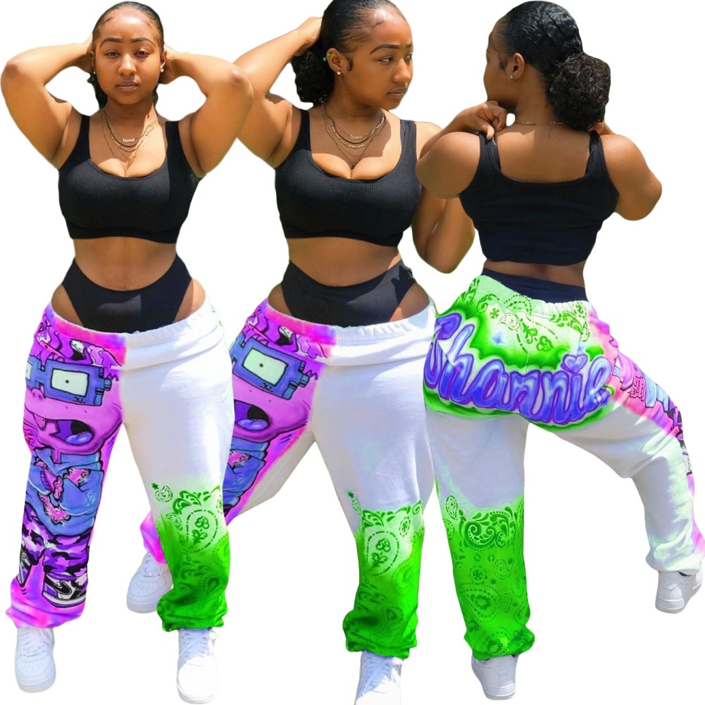 never broke again red white track pants