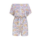 Casual O-Neck Floral Leisure Rompers
