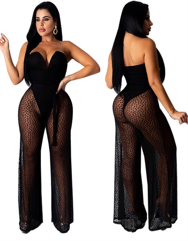 Sexy Sweetheart Dot Party Jumpsuit