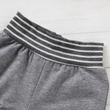 Kids Boy Summer Striped Two Piece Shorts Set
