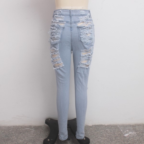 damaged jeans from the 90s