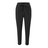 Western Casual Solid Color Knot Trousers