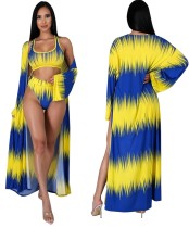 Sexy 3PC High Waist Bikini Vertuschungsset
