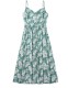 Summer Family Mommy Floral Strap Dress