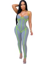 Sexy Push Up Strap Bodycon Overall