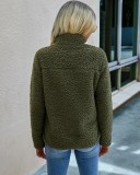 Autumn Fleece Zipper Jersey