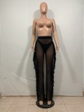 Sexy See Through Ruffles Party Pants