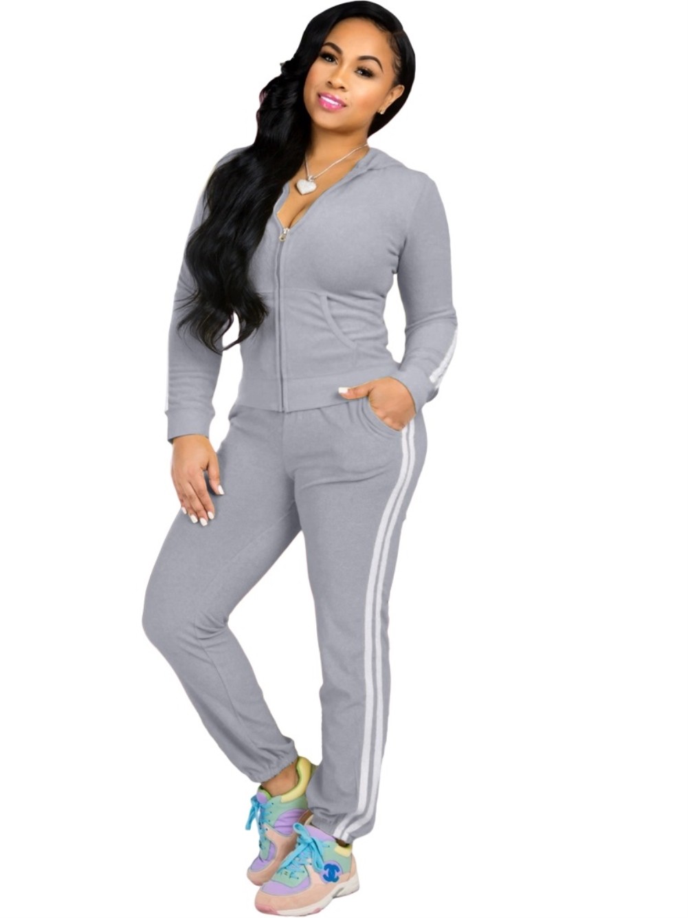 tracksuit bottoms with zip pockets womens