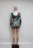 Autumn Colorful Long Sleeve Hoody Rompers