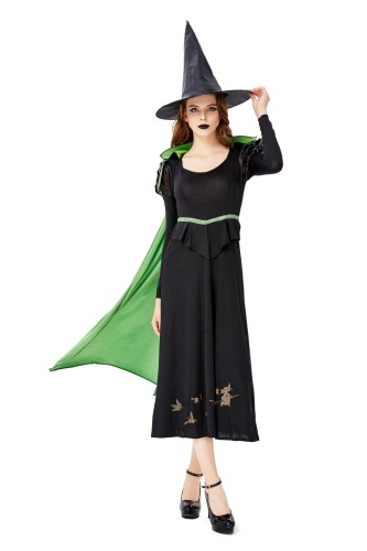 Хеллоуин женский костюм ведьмы