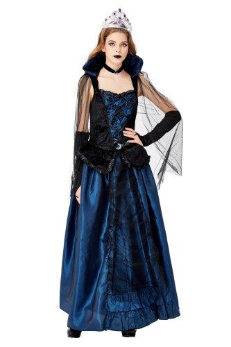 Disfraz de reina de Halloween para mujer