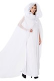 Halloween Women White Bridal Costume