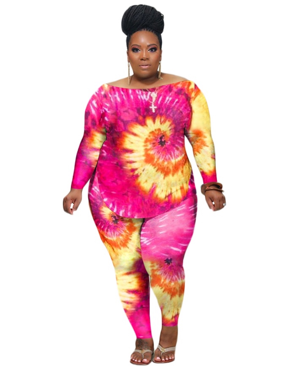 2 piece pants set plus size