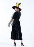 Halloween Witch Long Costume Set