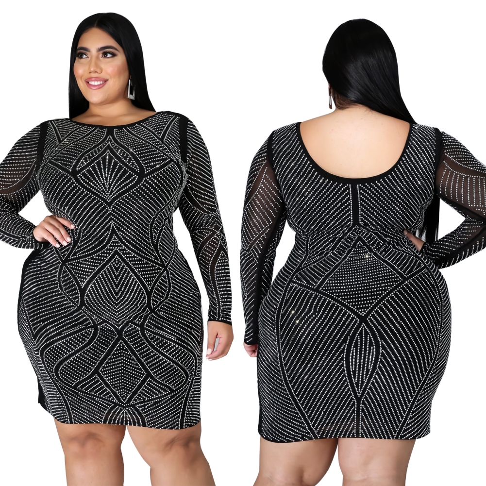 wholesale plus size club dresses