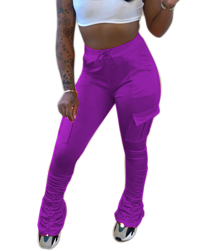 stacked pants
