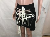 Party Sexy Strings Mini Skirt
