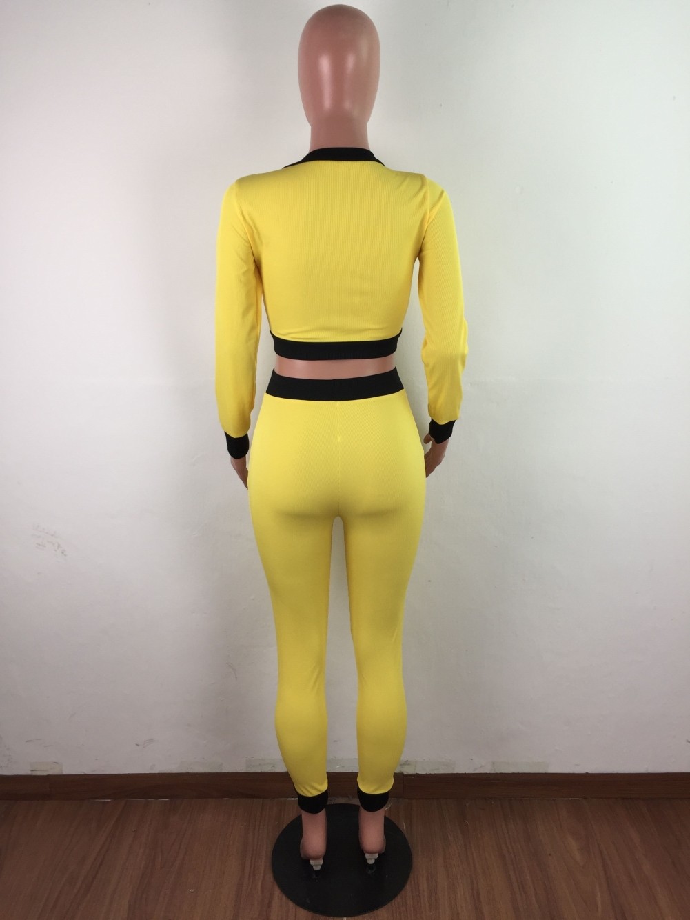 matching crop top and pants set