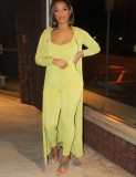 Autumn Solid Color Bodycon Jumpsuit with Matching Overalls