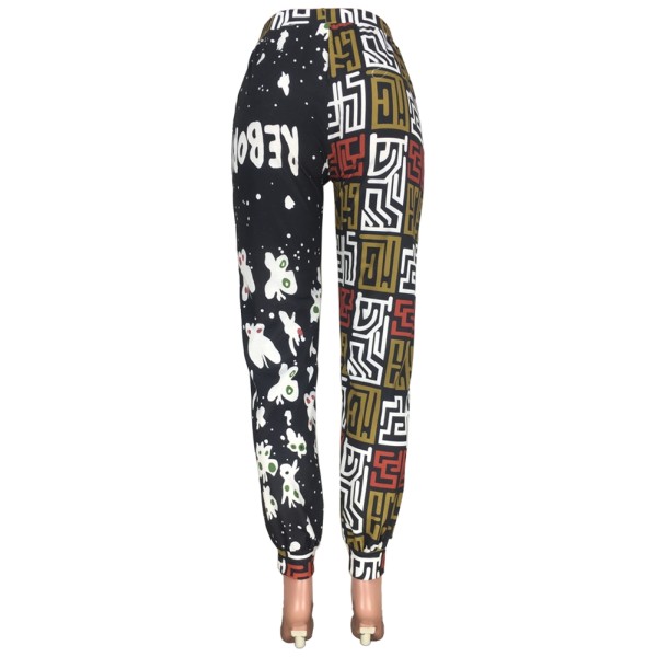 african high waist pants