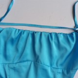 Summer Backless Sexy Strap Mini Dress