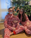 Christmas Family Baby Rompers Pajama