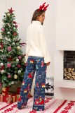 Christmas Print Pajama Trousers