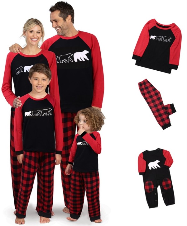 Christmas Family Pajamas Set - Kids