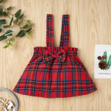 Baby Girl Print Christmas 3pc Skirt Set