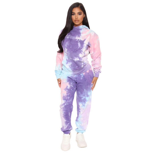 mens tie dye sweatsuit