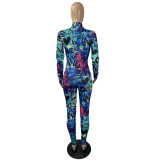 Autumn Party Sexy Colorful Bodycon Jumpsuit