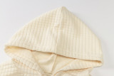 Winter Casual Zipped Hoody Crop Top and Pocket Mini Skirt Matching Set