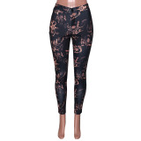 Formal High Waist Snake Skin Fit Trousers