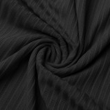 Spring Long Sleeve Knit Turtleneck Bodycon Dress