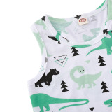 Baby Boy Summer Animal Print Vest